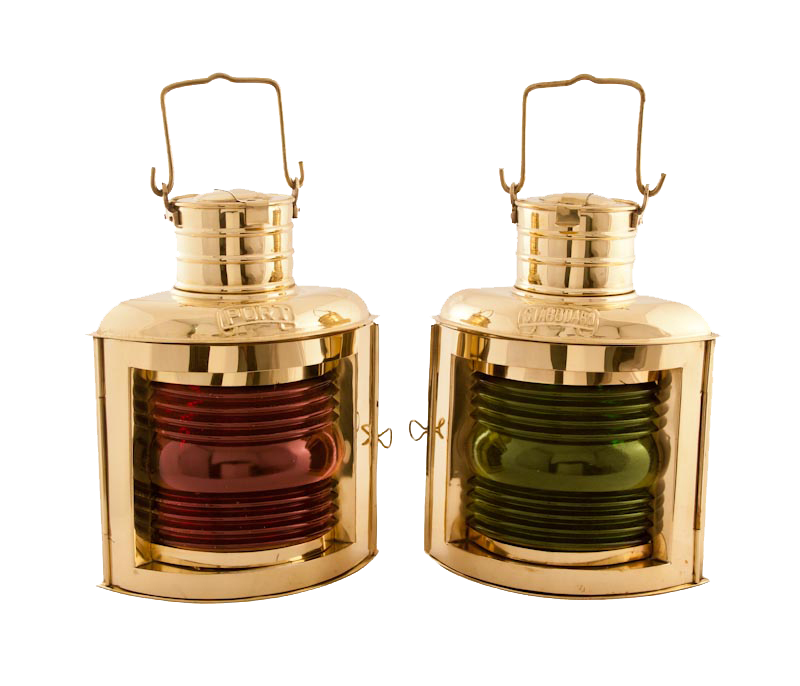 Oil Lantern - Port Starboard Nautical Lamps